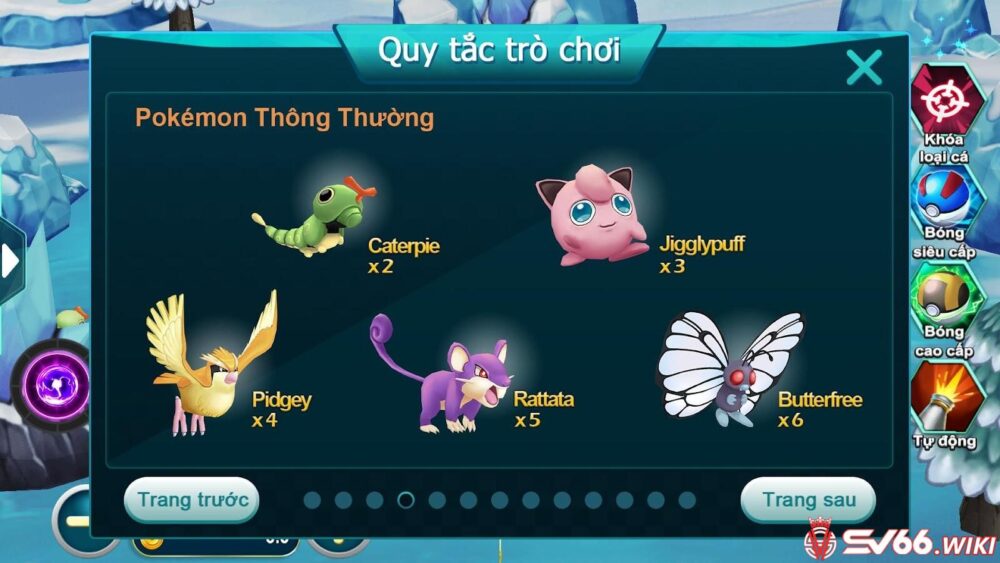 Đối với Pokemon thông thường