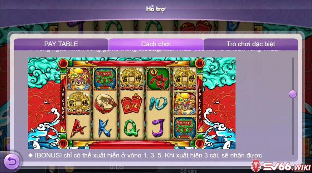 Luật chơi game Fortune Bull tại nhà cái SV66 như thế nào?