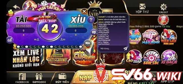 Mọi giao dịch tại cổng game đều nhanh và tiện